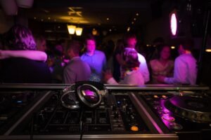 party, music, dj, atmosphere, lighting, disco, going out, to dance, equipment, headphones, turntable, mixing console, party, party, party, disco, disco, disco, disco, disco